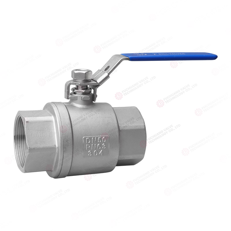 German standard two-piece threaded ball valve