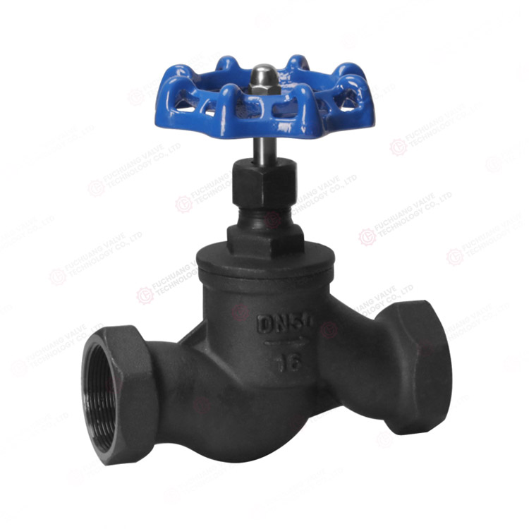 Carbon steel wire buckle globe valve