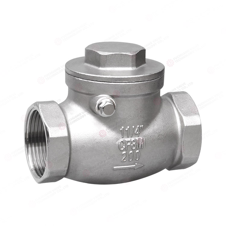 Horizontal check valve
